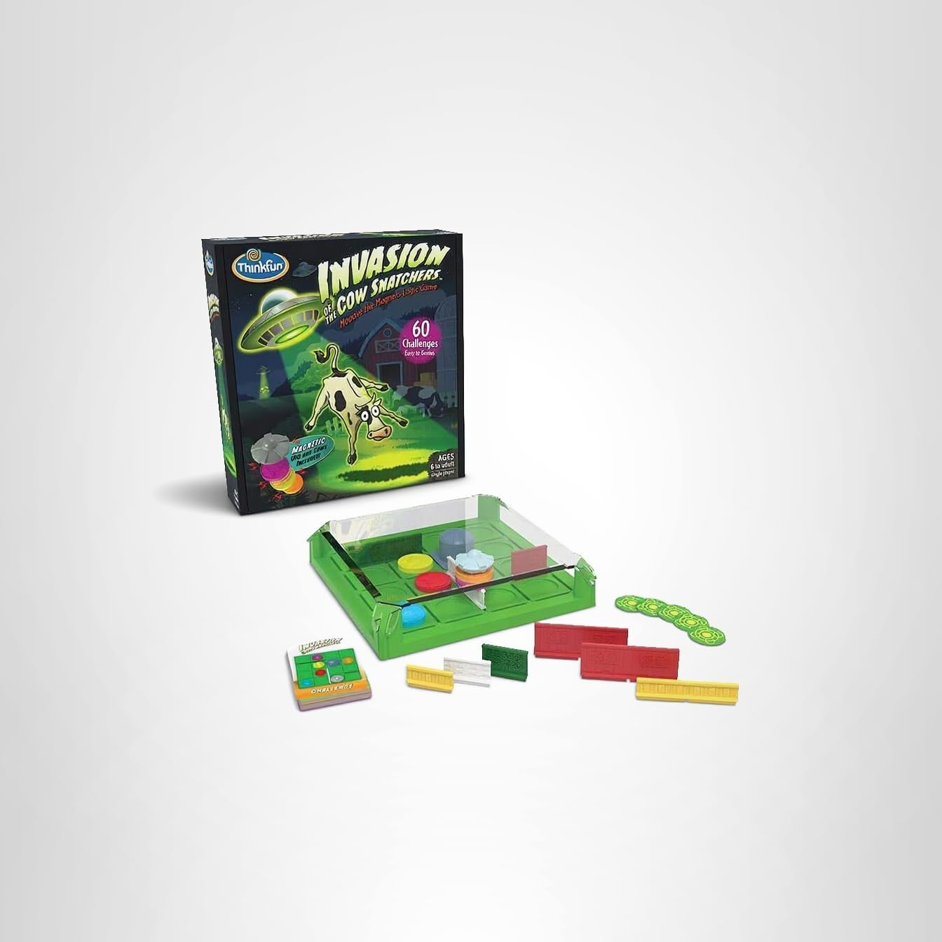 Amazon.com: Think Fun Invasion of the Cow Snatchers STEM Toy and